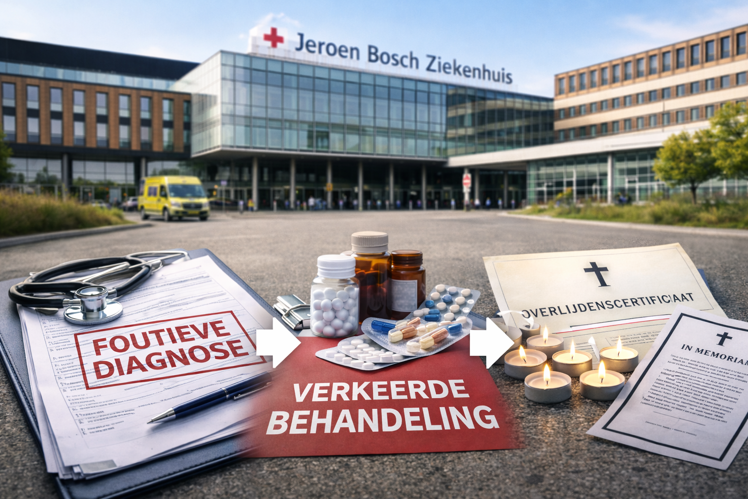 Verloop van de foutieve diagnose